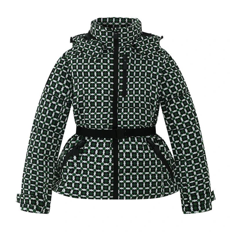 zellvo|Stylish women's hooded puffer jacket for autumn and winter